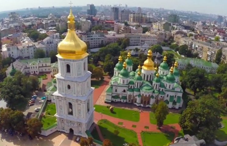 В Сеть попал самый красивый ролик о Киев…