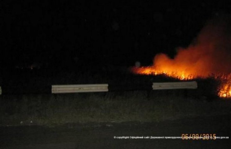 На Харьковщине горела граница с Россией…