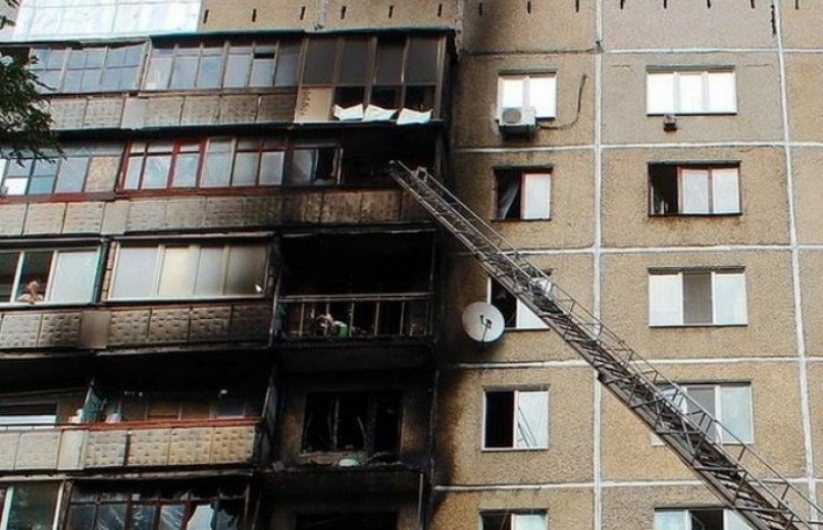 В оккупированном Луганске сгорело нескол…