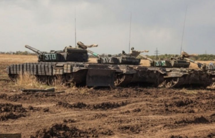 В Донецкой области во время танковых сор…