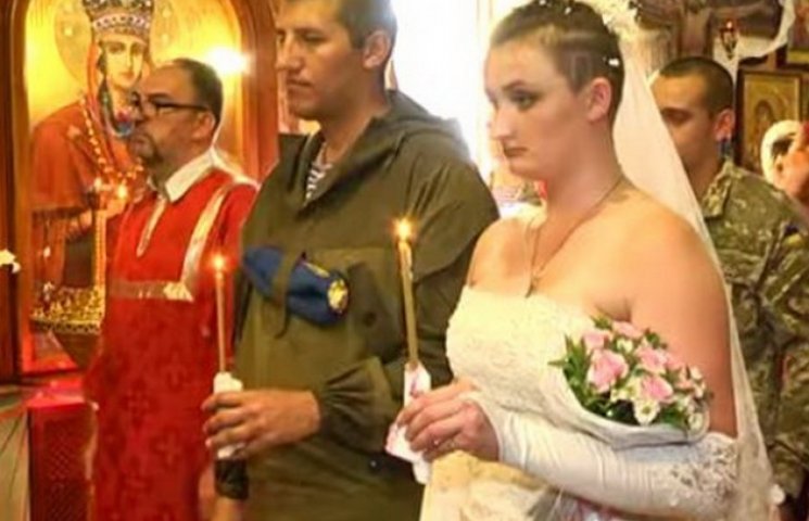 Свадьба после госпиталя: молодые супруги…