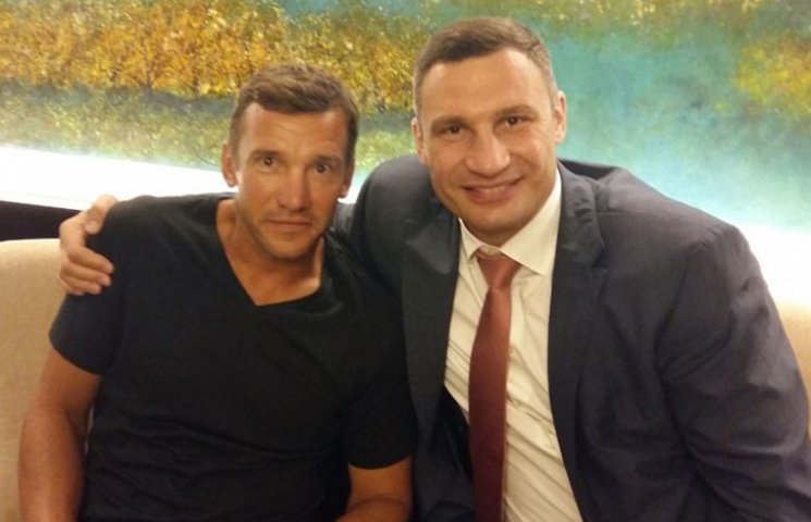 Шевченко "дал Кличко", на пресс-конферен…