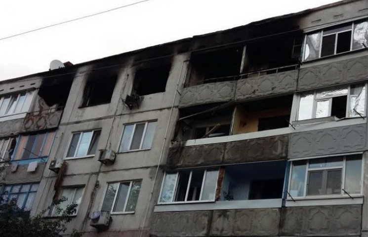 В столице Западного Донбасса мощный взры…