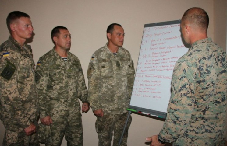 Американські інструктори навчають україн…
