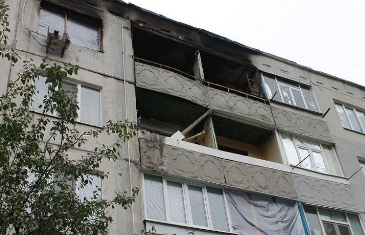 В Павлограде разрушенный взрывом дом охр…