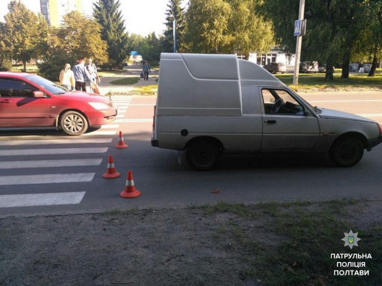 У Полтаві водій "ЗАЗу" збив неповнолітнь…