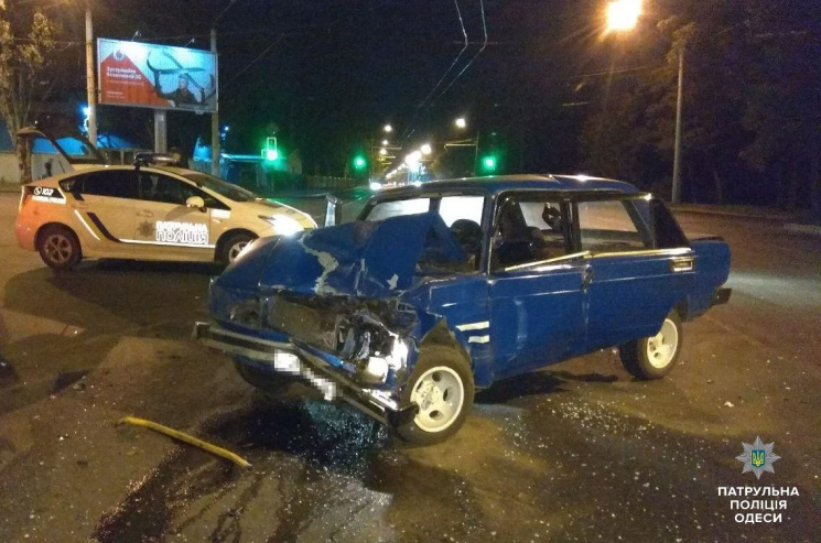 ДТП в Одесі: Зіткнулося дві автівки…
