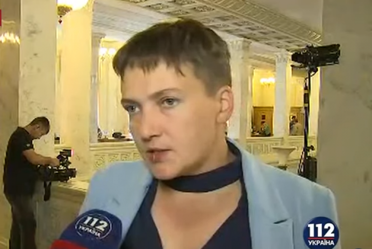 Савченко пришла в Раду в сексуальном обр…