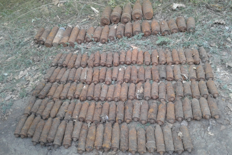 На Харківщині підірвали 140 снарядів, зн…