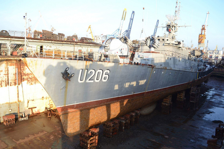 Корвет "Винница" ВМС Украины будут ремон…