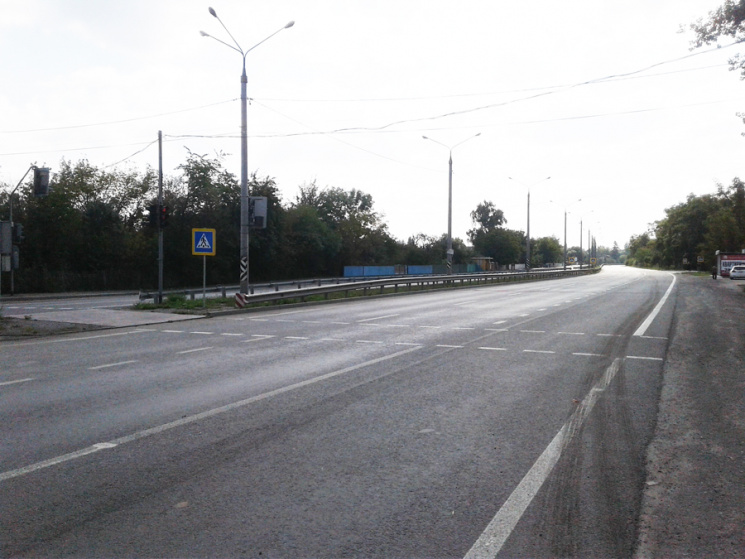 Движение на трассе "Винница - Житомир" в…