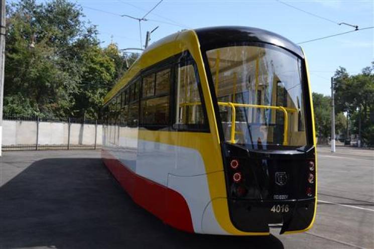 В Одесі з&#039;явився трамвай на ім&#039…
