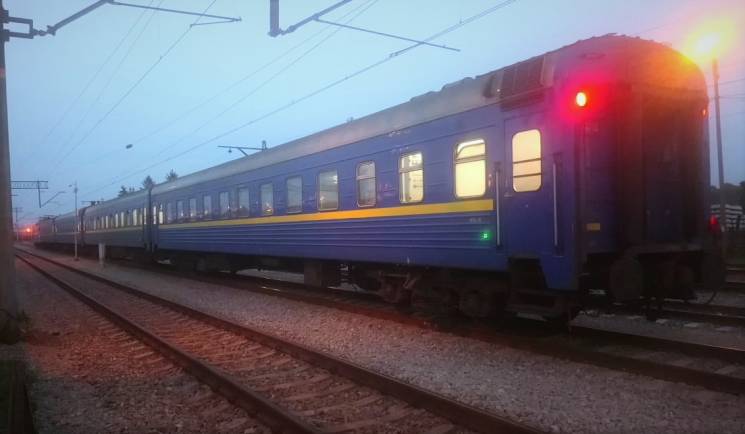 Потяг "Одеса-Перемишль", що курсує через…